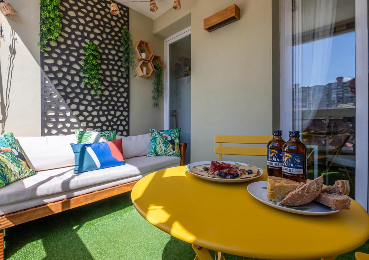Centro Wifi Terraza Parking Ascensor A La Playa A 5 Min Lejlighed Torremolinos Eksteriør billede